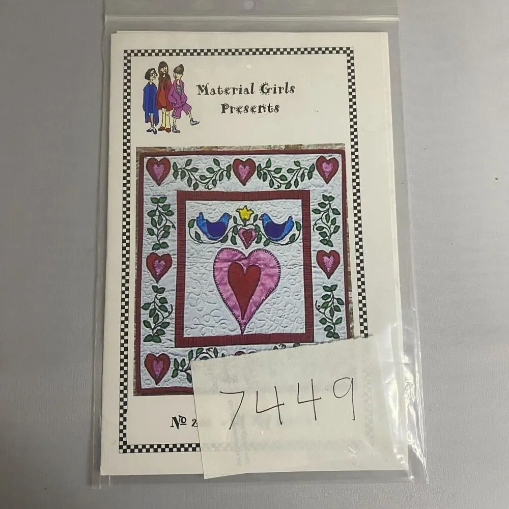 #7449 Material Girls Presents No. 202 All My Love Quilt Pattern